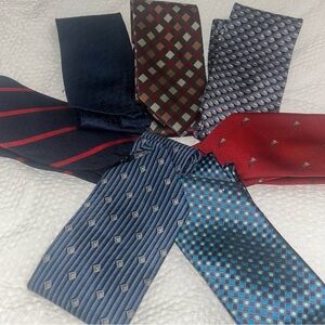 Men's Assorted Patterned Ties Set